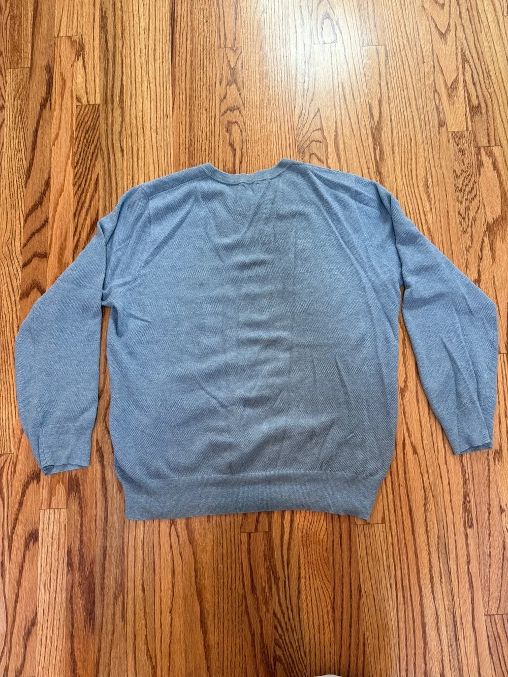 J. Crew Men's Slate Blue Crewneck Sweater